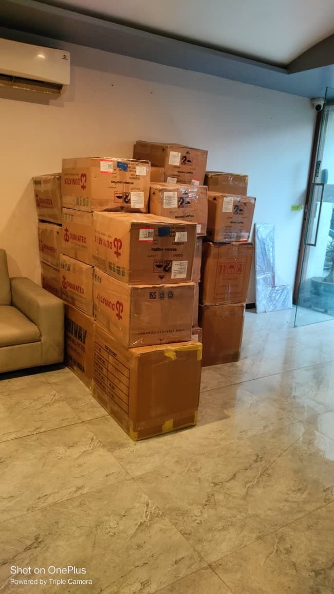 Carton packing